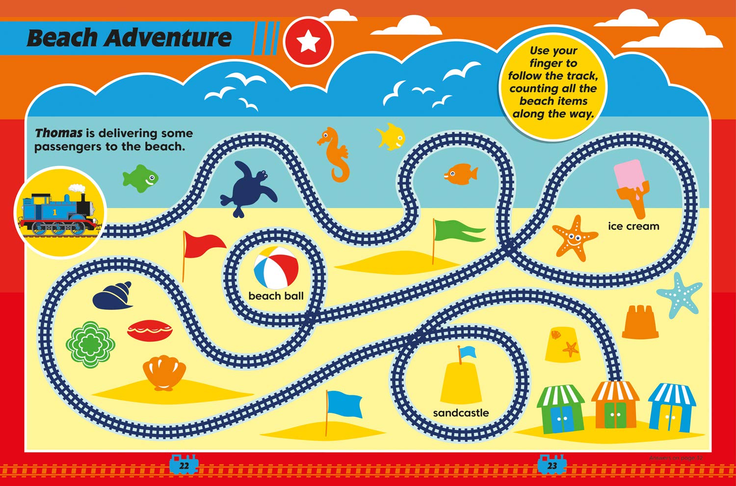 Thomas & Friends: Travels with Thomas Activity Book - Anilas UK