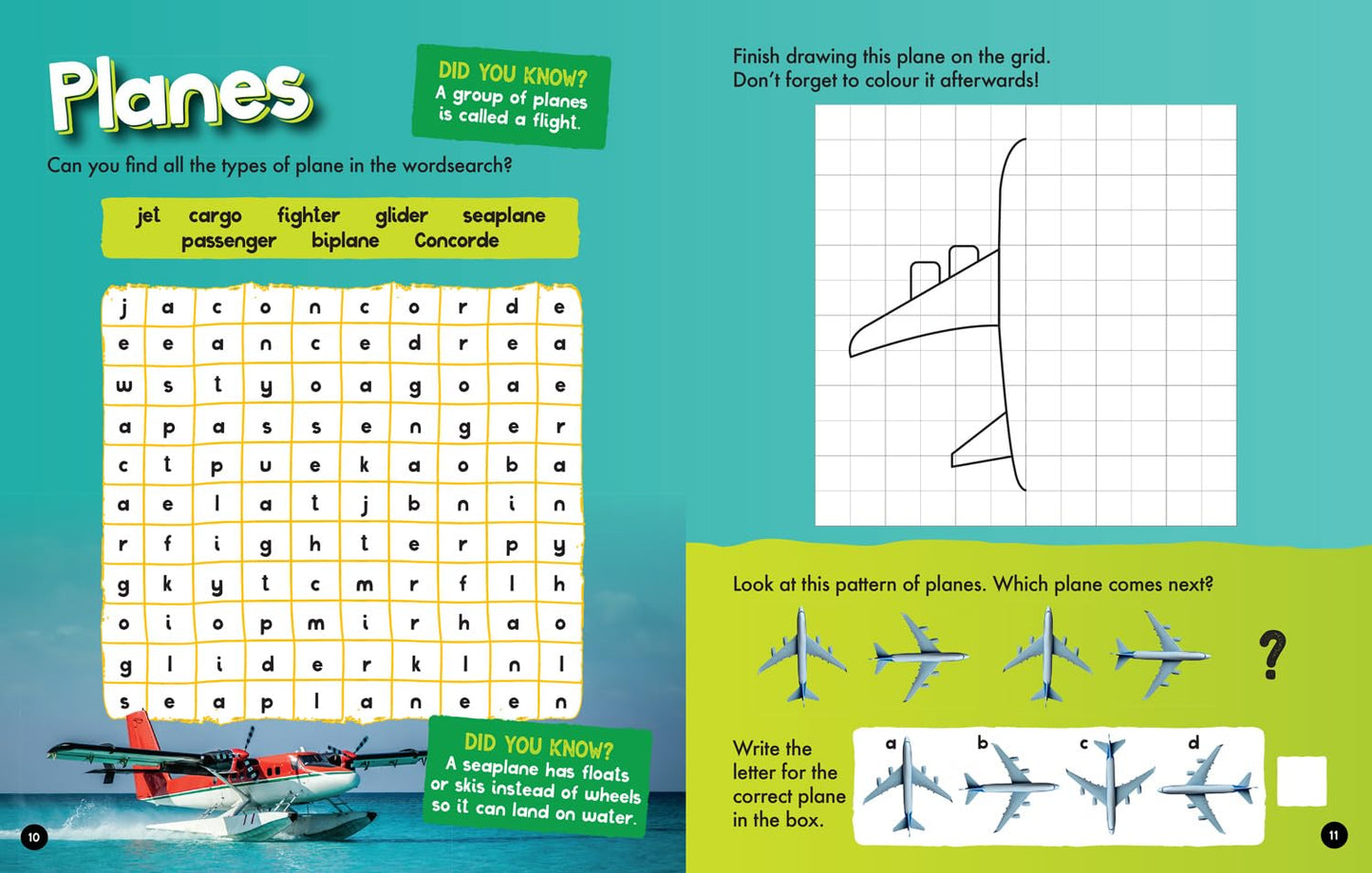 Vehicles Activity and Colouring Book (National Geographic Kids) - Anilas UK