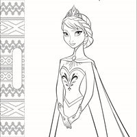 Disney Fozen: Giant Colour-Me Pad - Anilas UK
