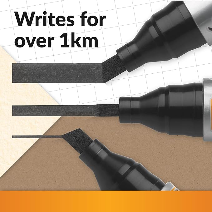 BIC 2300 Black Chisel Tip Maker Pen - Anilas UK