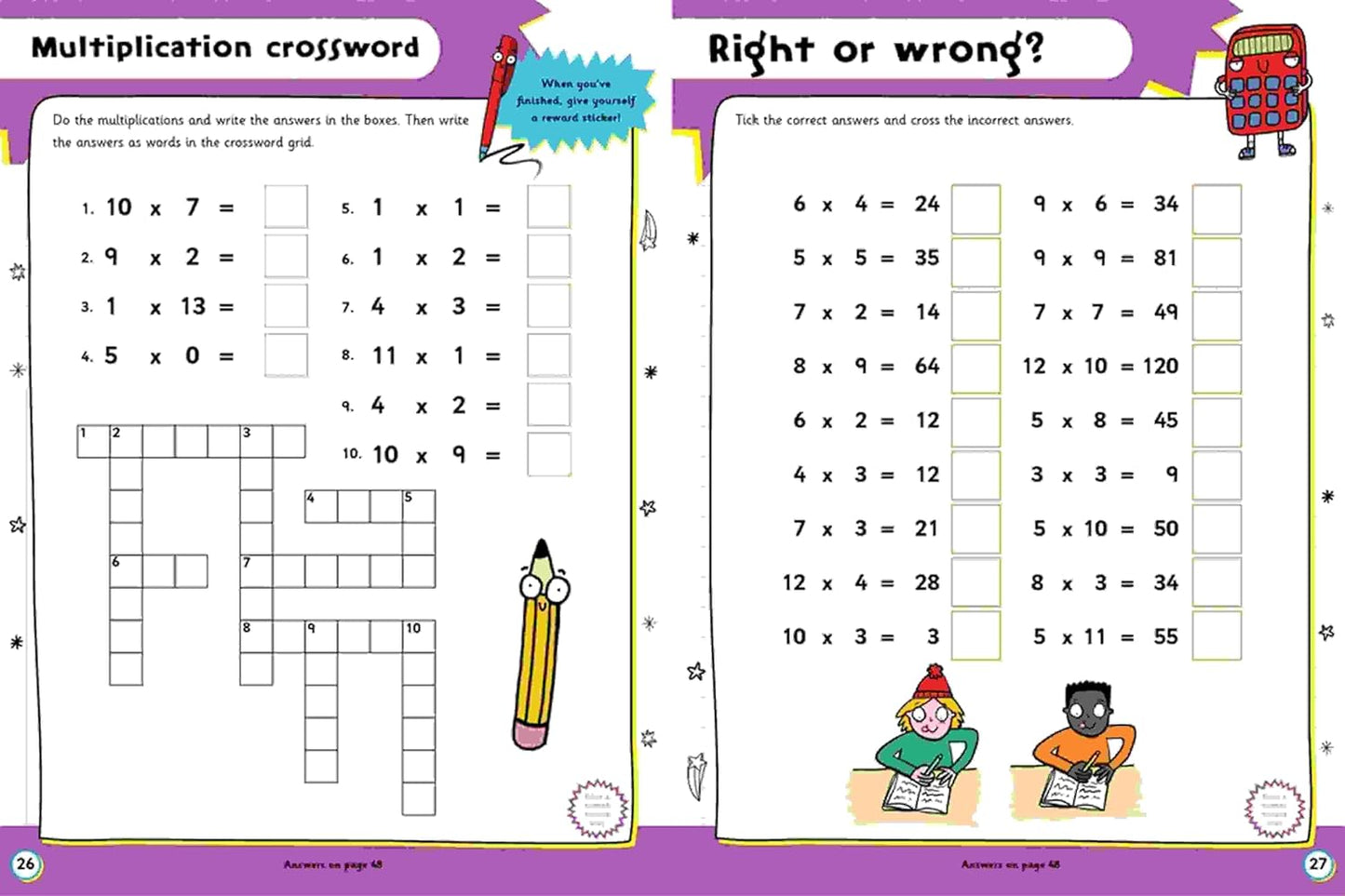 Help With Homework: Age 7+ Times Tables - Anilas UK