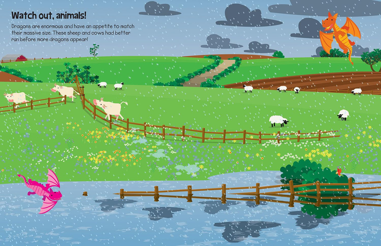 555 Sticker Fun Dragons Book