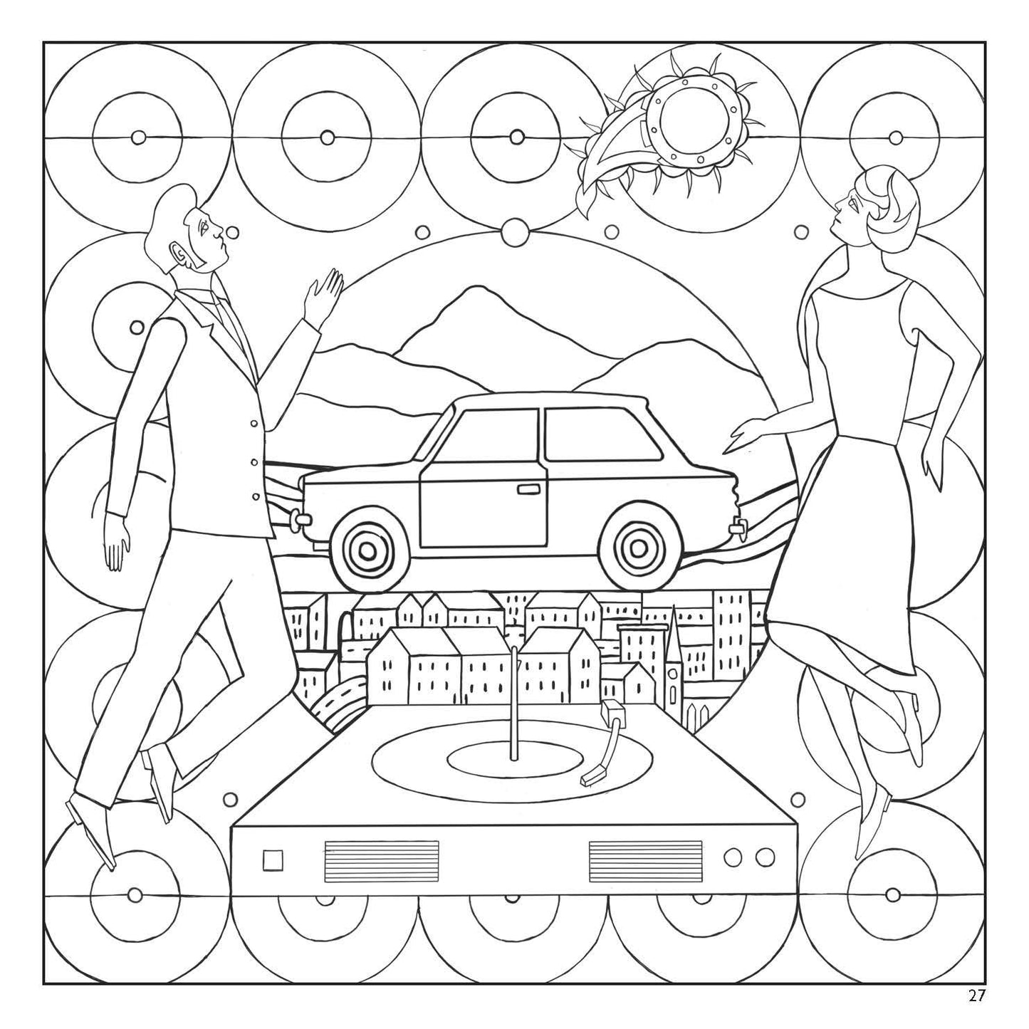 The Great Tapestry of Scotland Colouring Book
