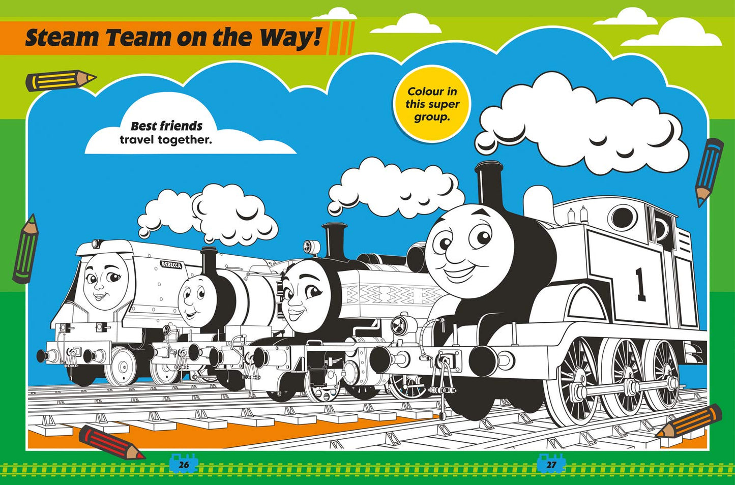 Thomas & Friends: Travels with Thomas Activity Book - Anilas UK