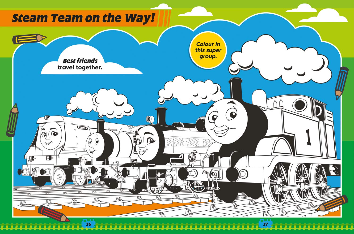 Thomas & Friends: Travels with Thomas Activity Book - Anilas UK