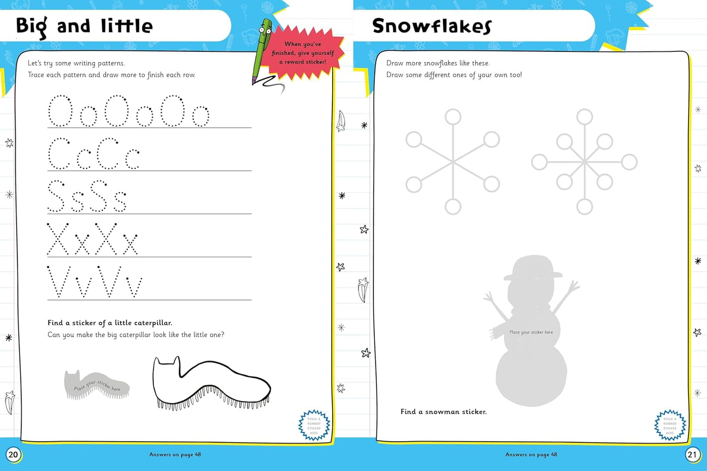 Help With Homework: 3+ First Writing - Anilas UK