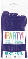 
              18pc Assorted Deep Purple Cutlery - Anilas UK
            