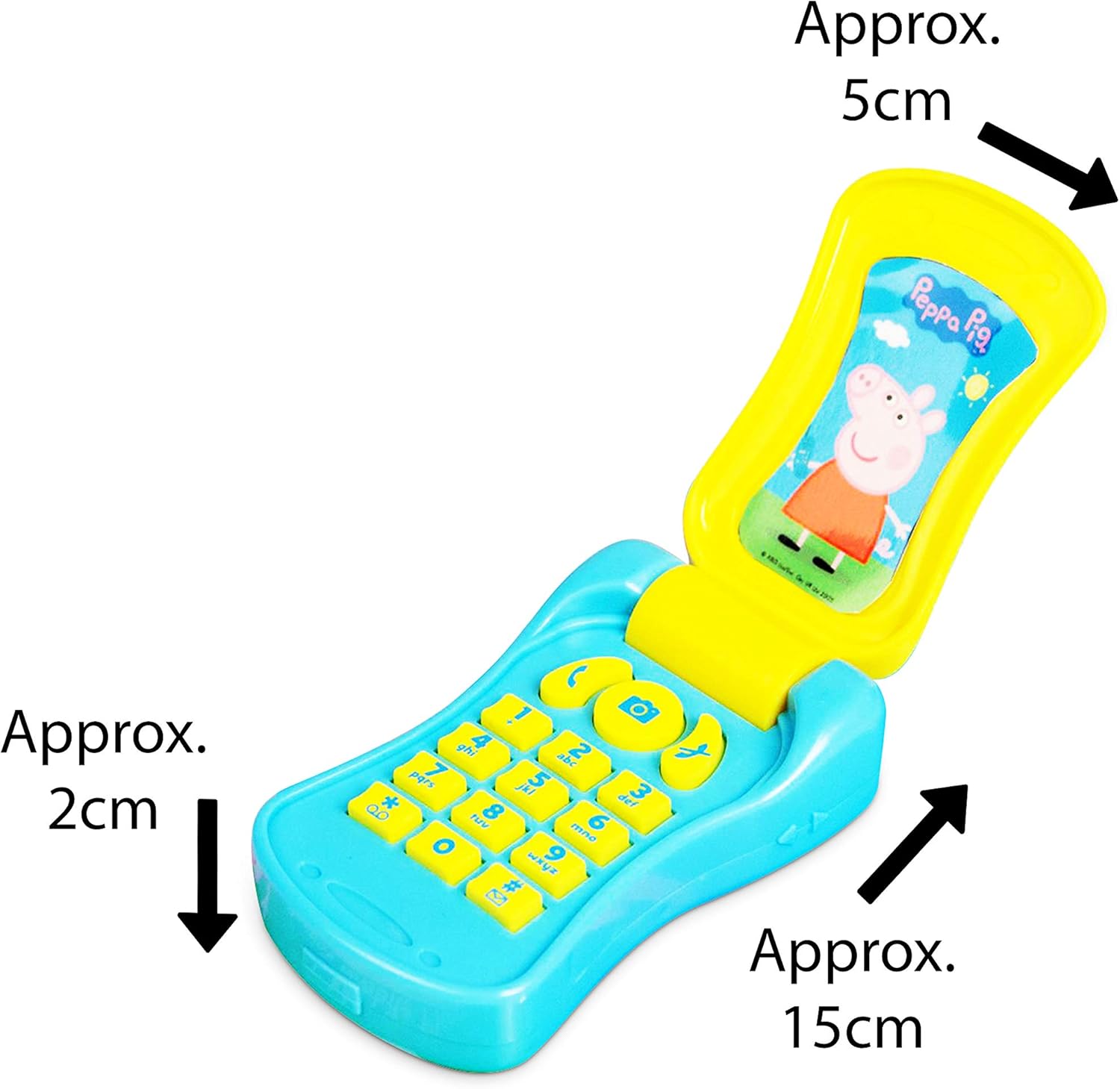 Peppa Pig Flip Mobile Phone - Anilas UK