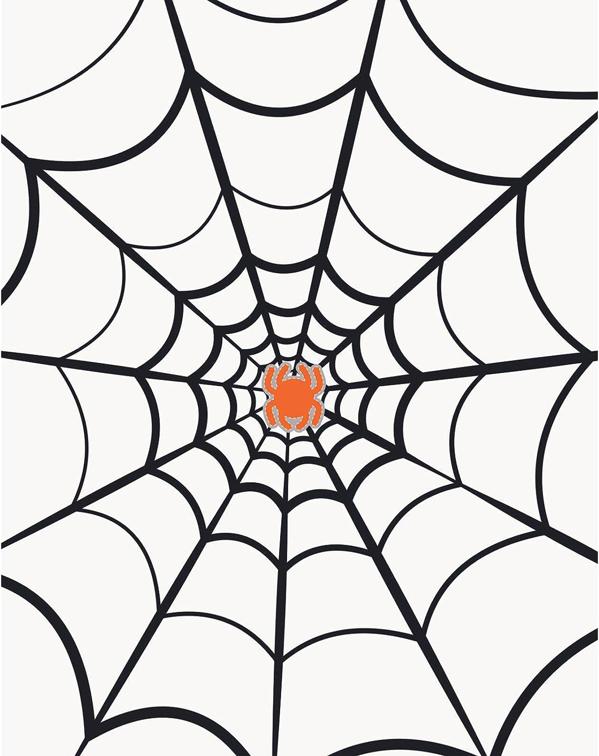 Halloween Pin the Spider on the Web Party Game - Anilas UK