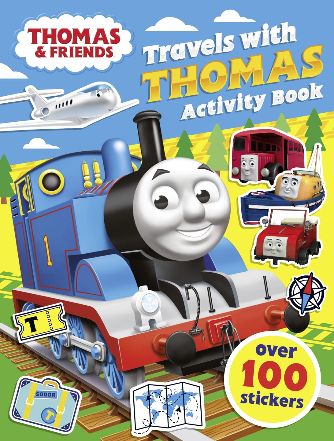 Thomas & Friends: Travels with Thomas Activity Book - Anilas UK