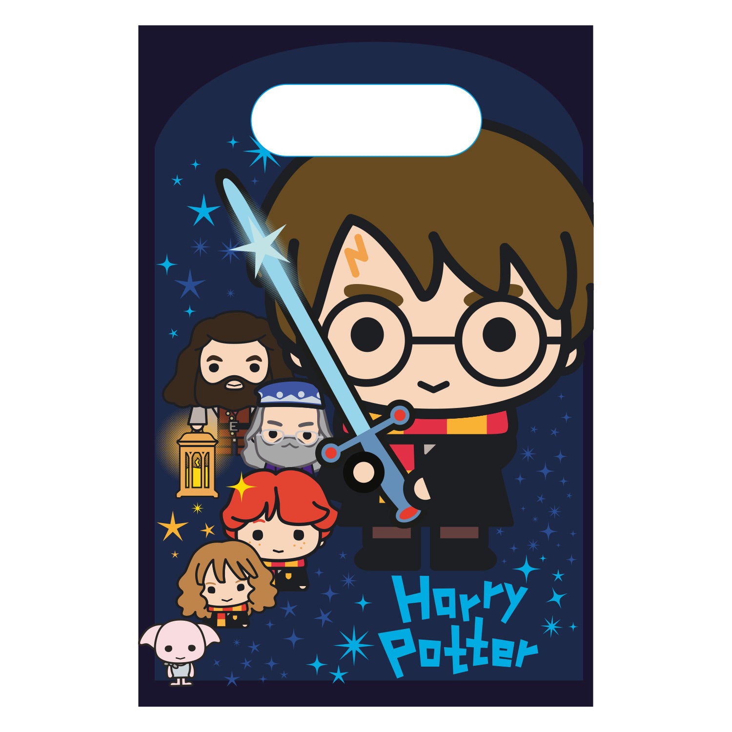 Harry Potter Paper Party Lootbags (Pack of 8) - Anilas UK