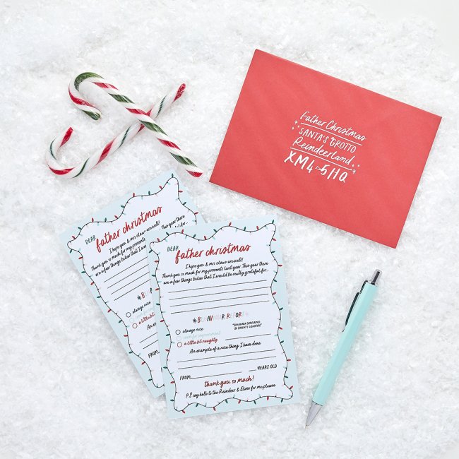 Letters To Santa - Pack of 10 - Anilas UK