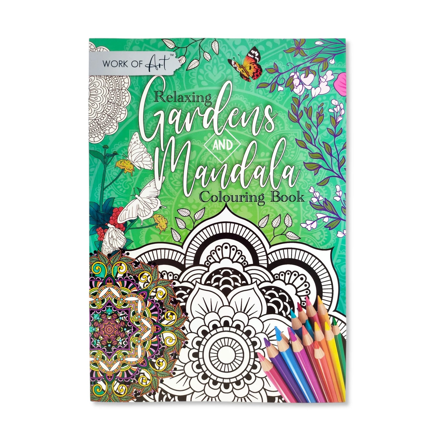 Colouring Book - Gardens & Mandala - Anilas UK