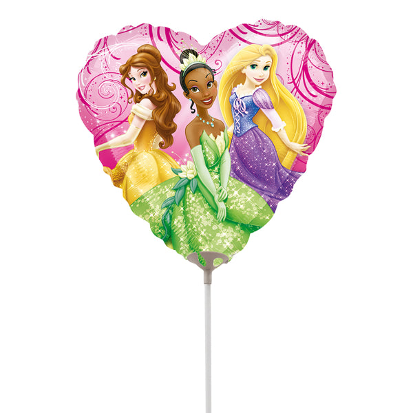 Mini Princess Garden Foil Balloon (23 cm) - Anilas UK