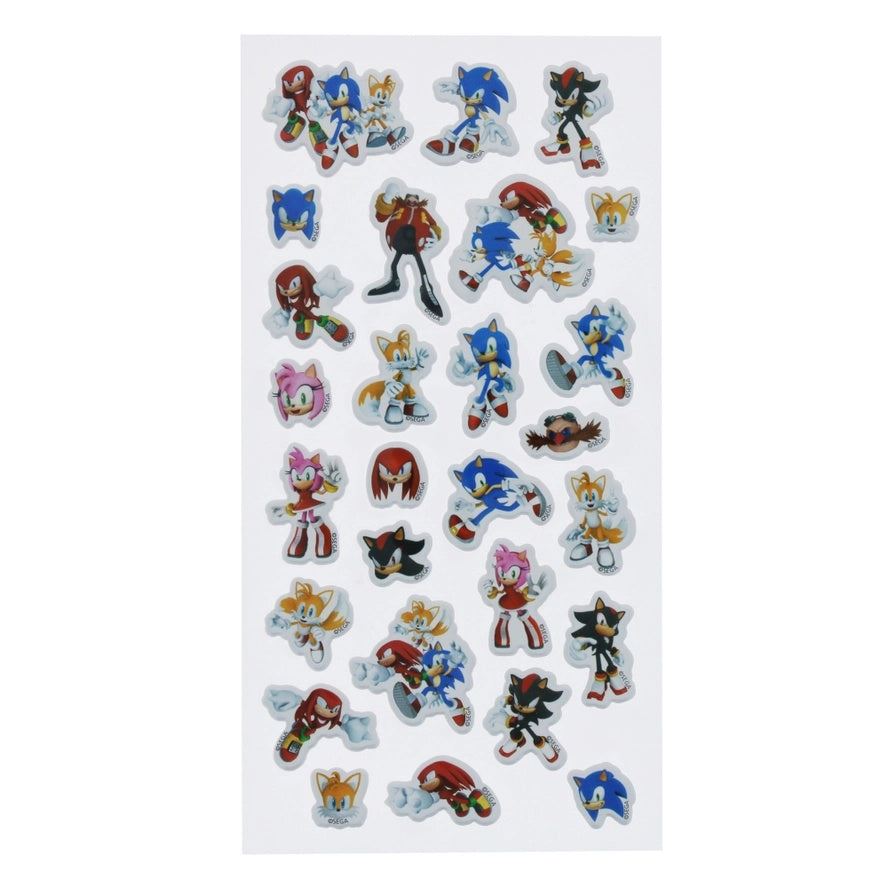 Sonic Puffy Stickers - Anilas UK