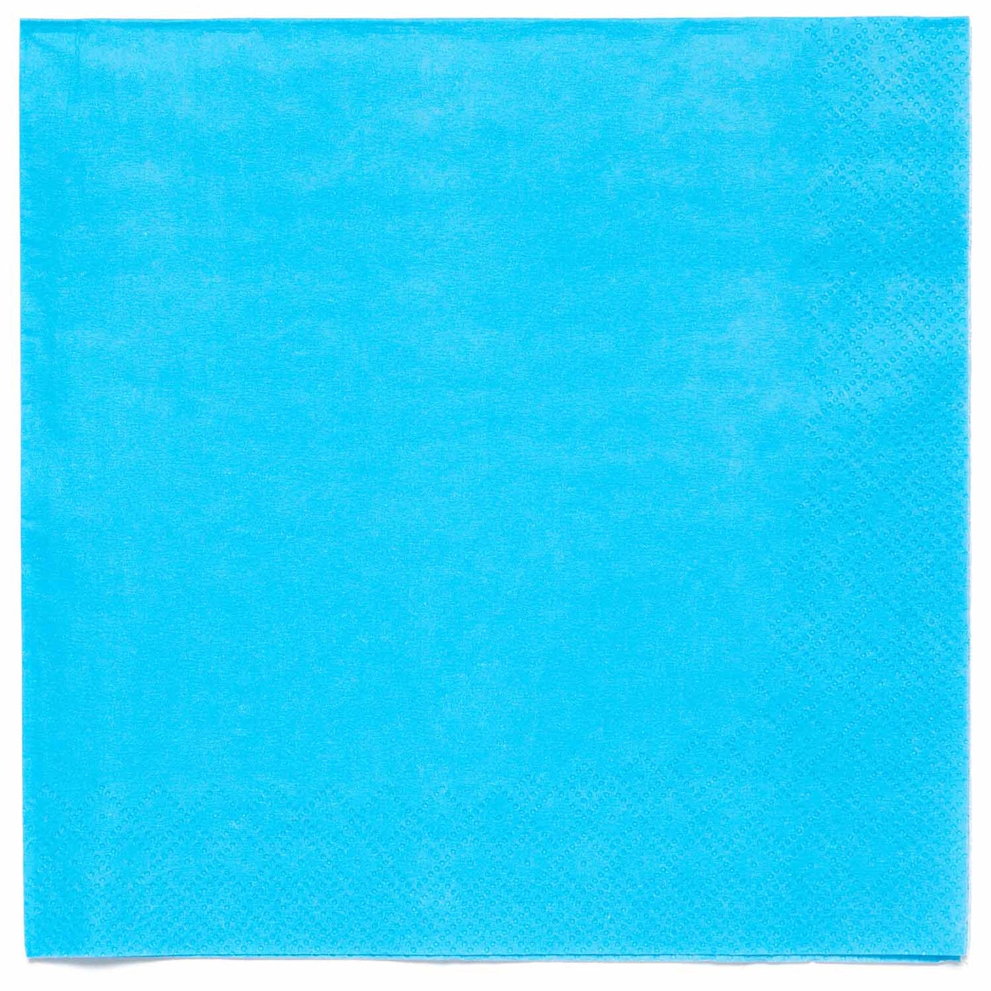 Caribbean Blue Napkins (Pack of 20) - Anilas UK