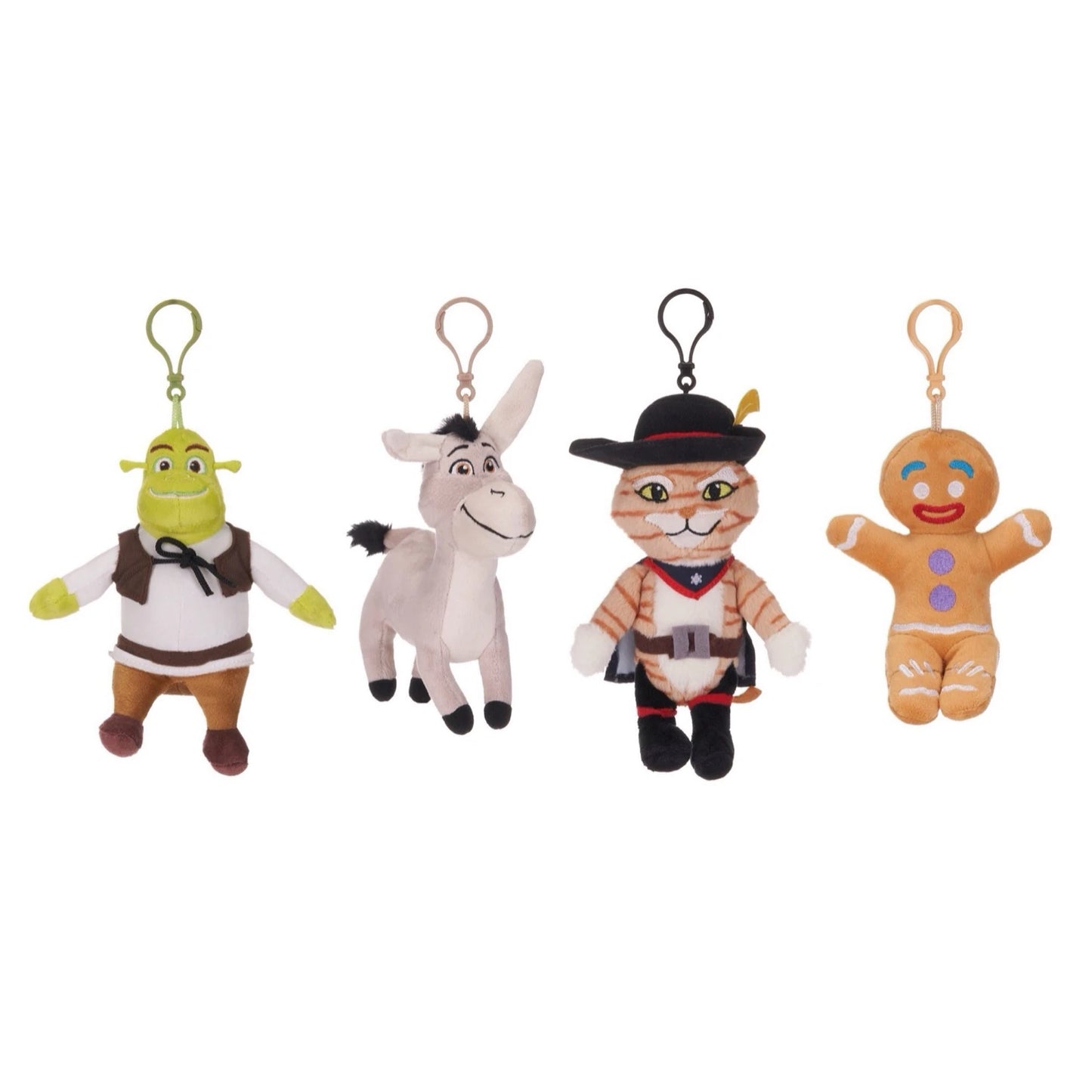 Plush Shrek Bagclips 12cm - Anilas UK