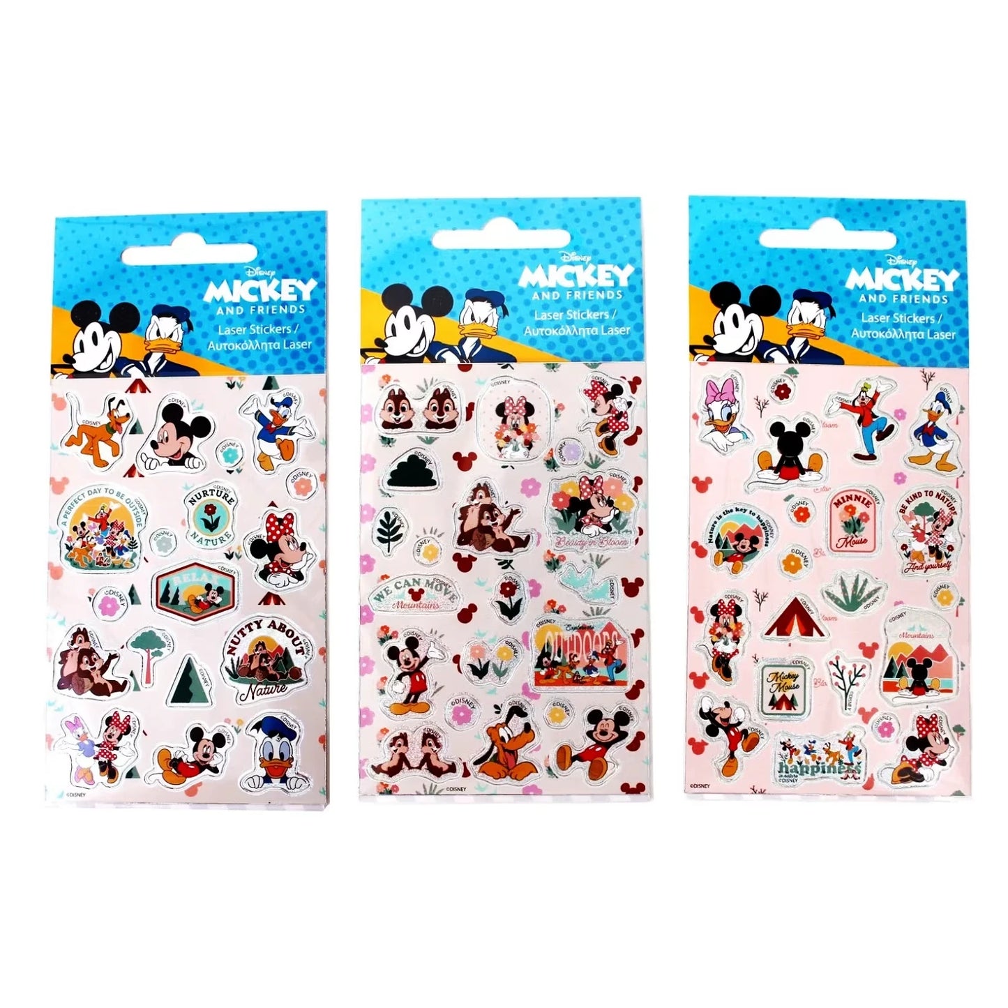 Disney Mickey Laser Stickers - Anilas UK