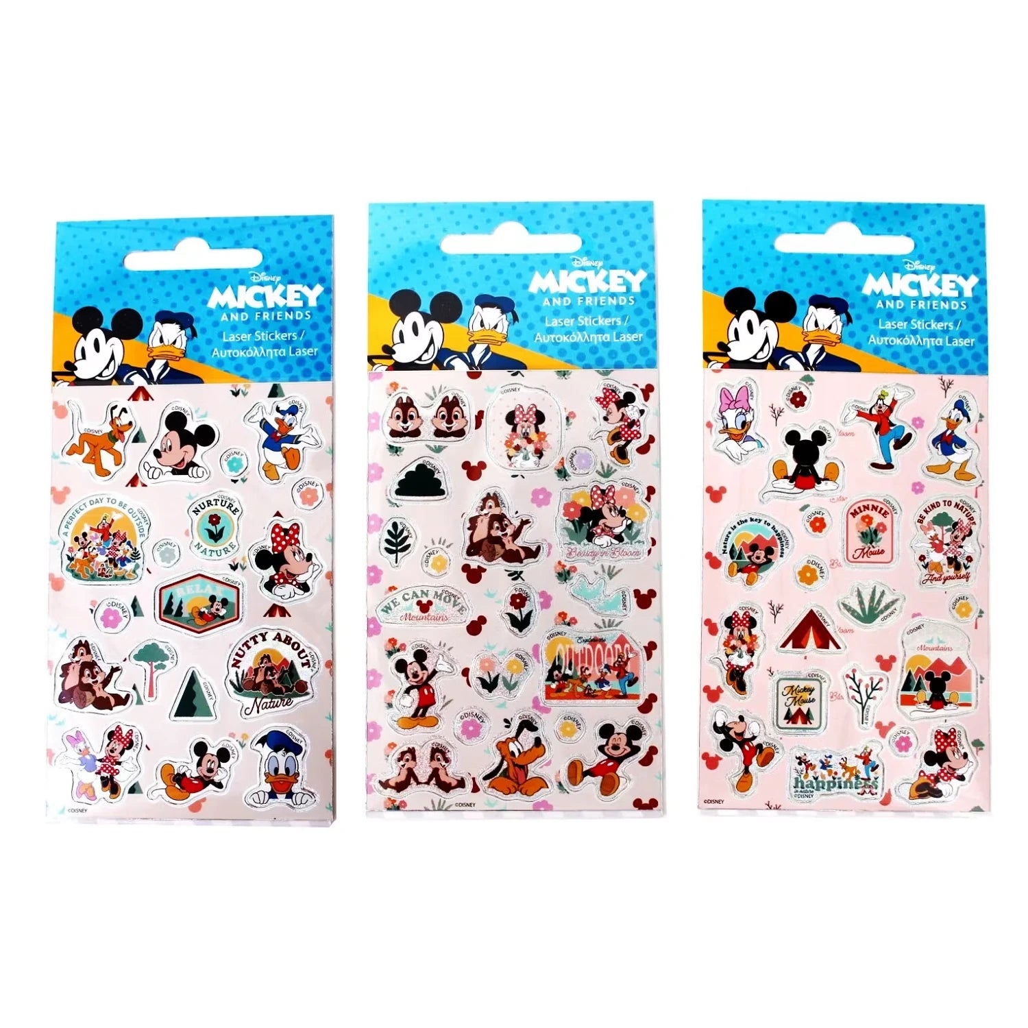 Disney Mickey Laser Stickers - Anilas UK
