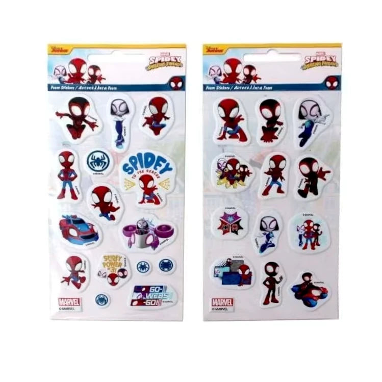 Marvel Spidey And His Amazing Friends Foam Stickers - Anilas UK