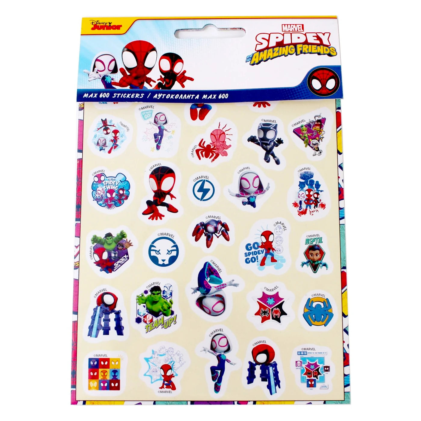 Marvel Spidey And His Amazing Friends Stickers Booklet - Anilas UK