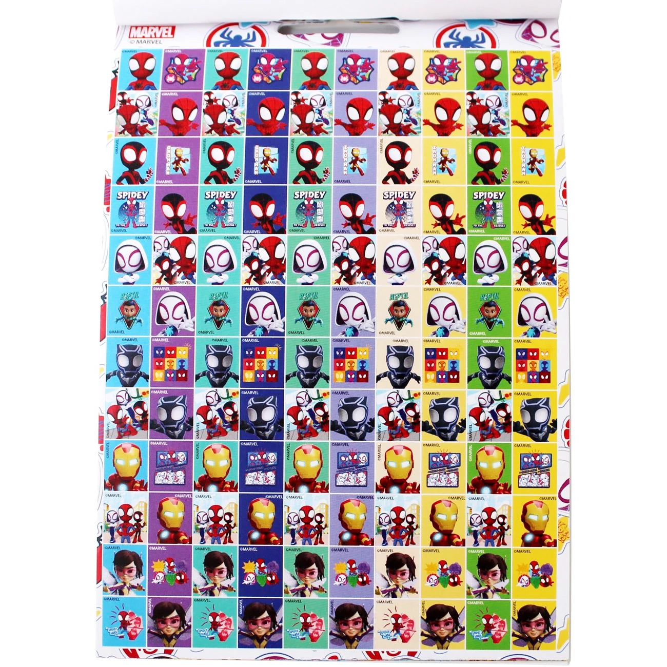 Marvel Spidey And His Amazing Friends Stickers Booklet - Anilas UK