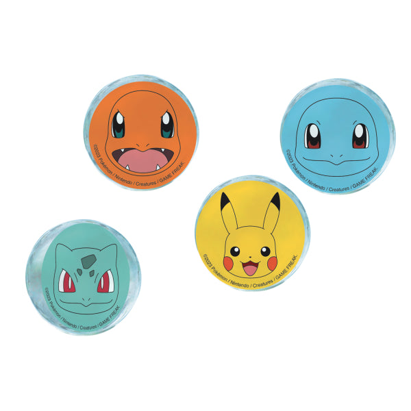 Pokémon Bounce Balls (Pack of 4) - Anilas UK