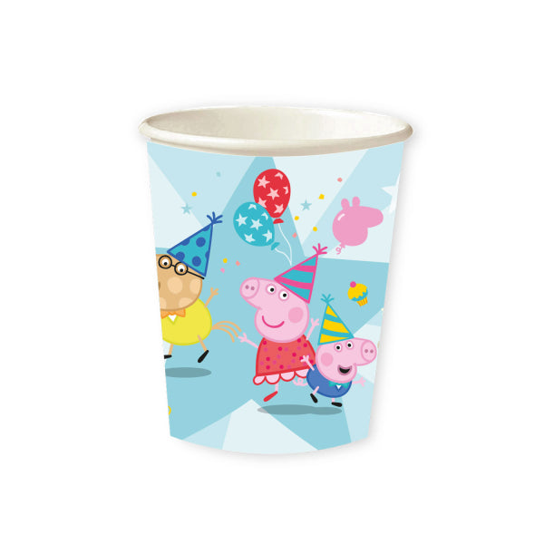 Peppa Pig Paper Cups (Pack of 8) - Anilas UK