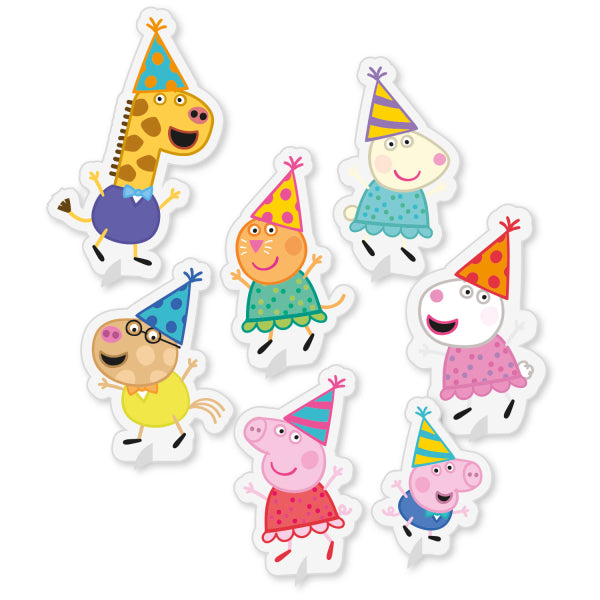 Peppa Pig Birthday Party Table Decoration Kit (7 parts) - Anilas UK