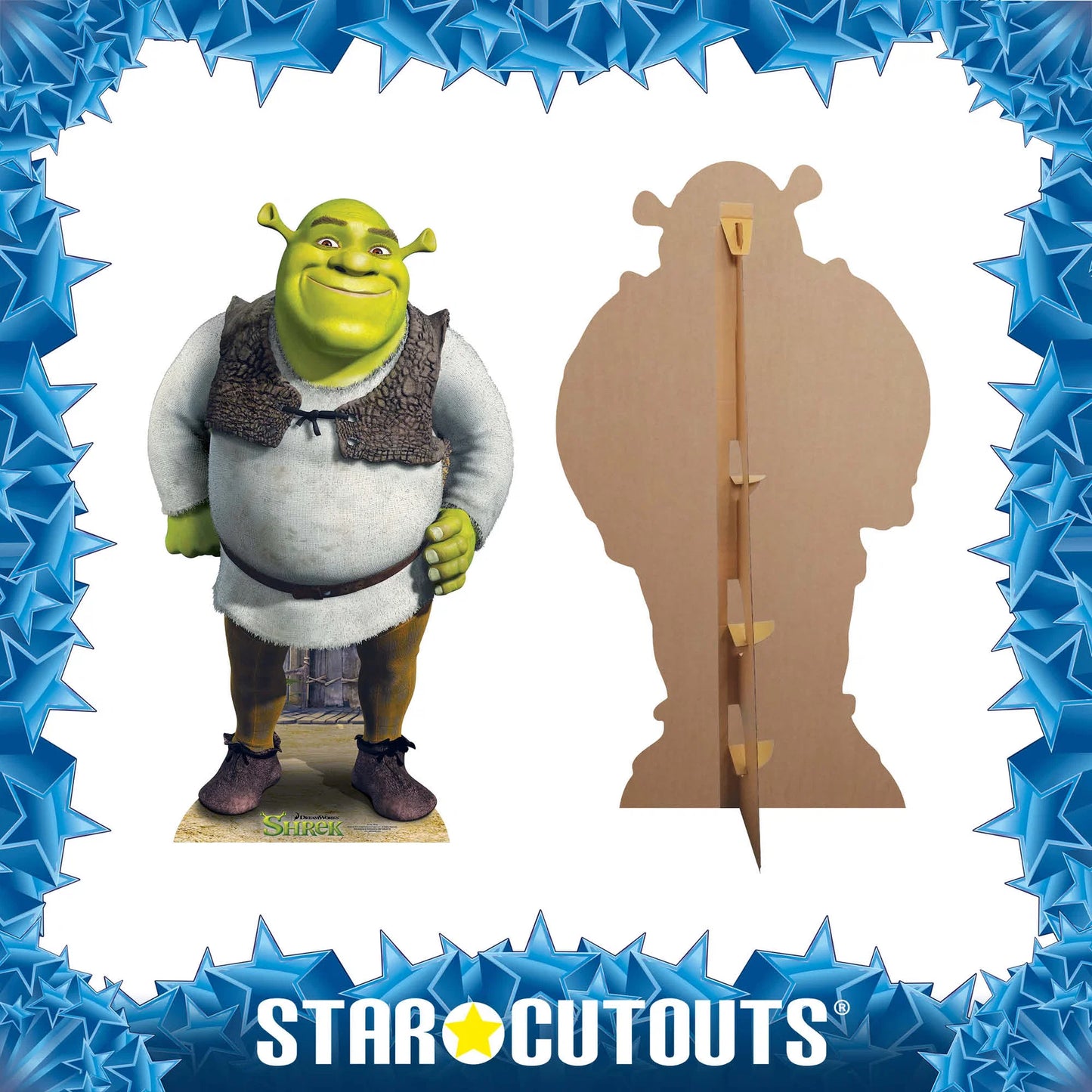 Shrek Large Cardboard Cutout Height 170cm