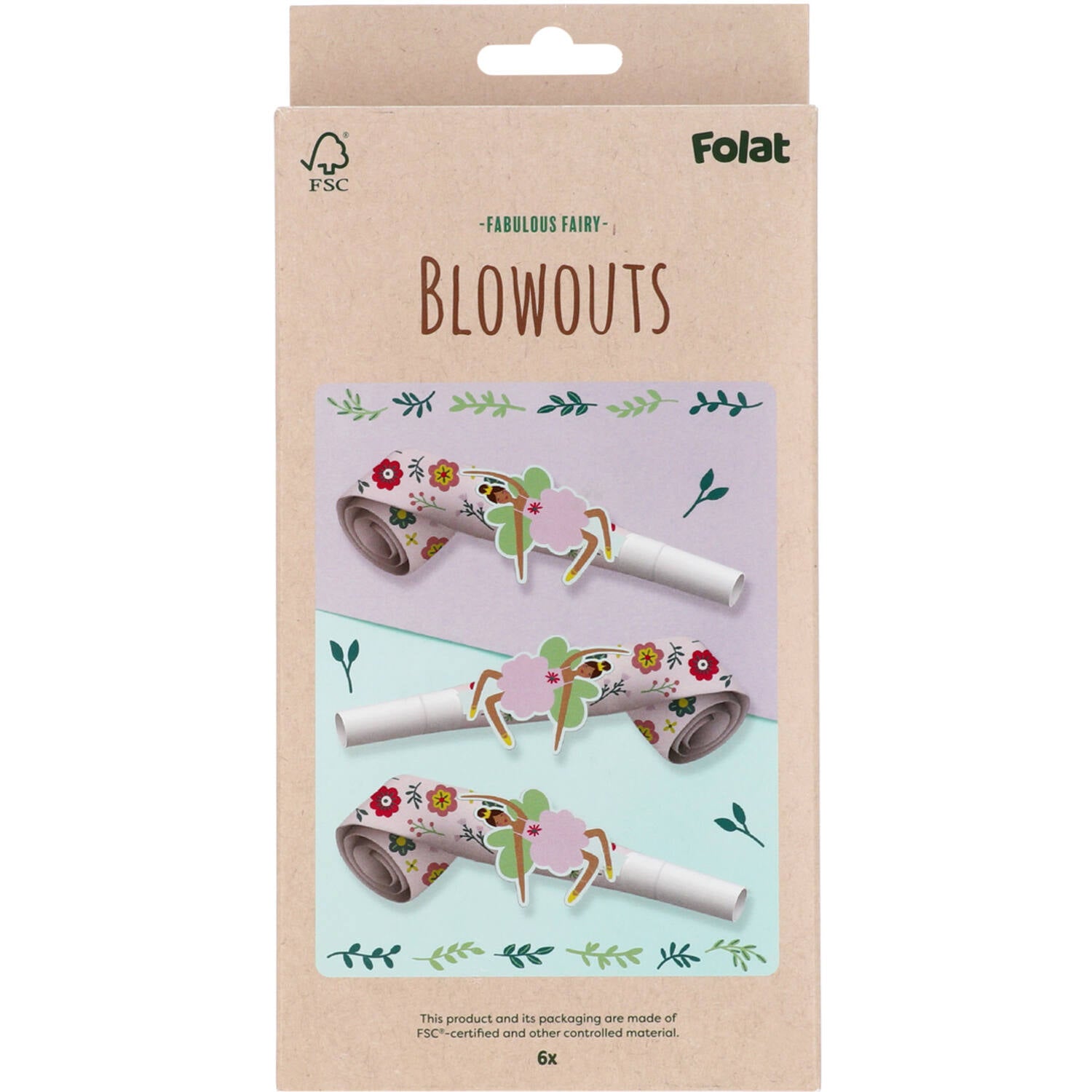 Blowouts - Fabulous Fairy (6 pieces) - Anilas UK