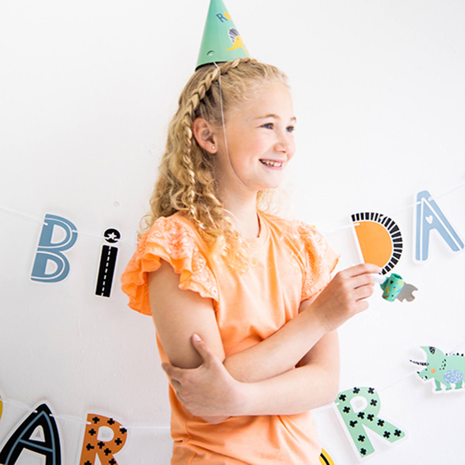 Party Hats - Dino Roars (6 pieces) - Anilas UK