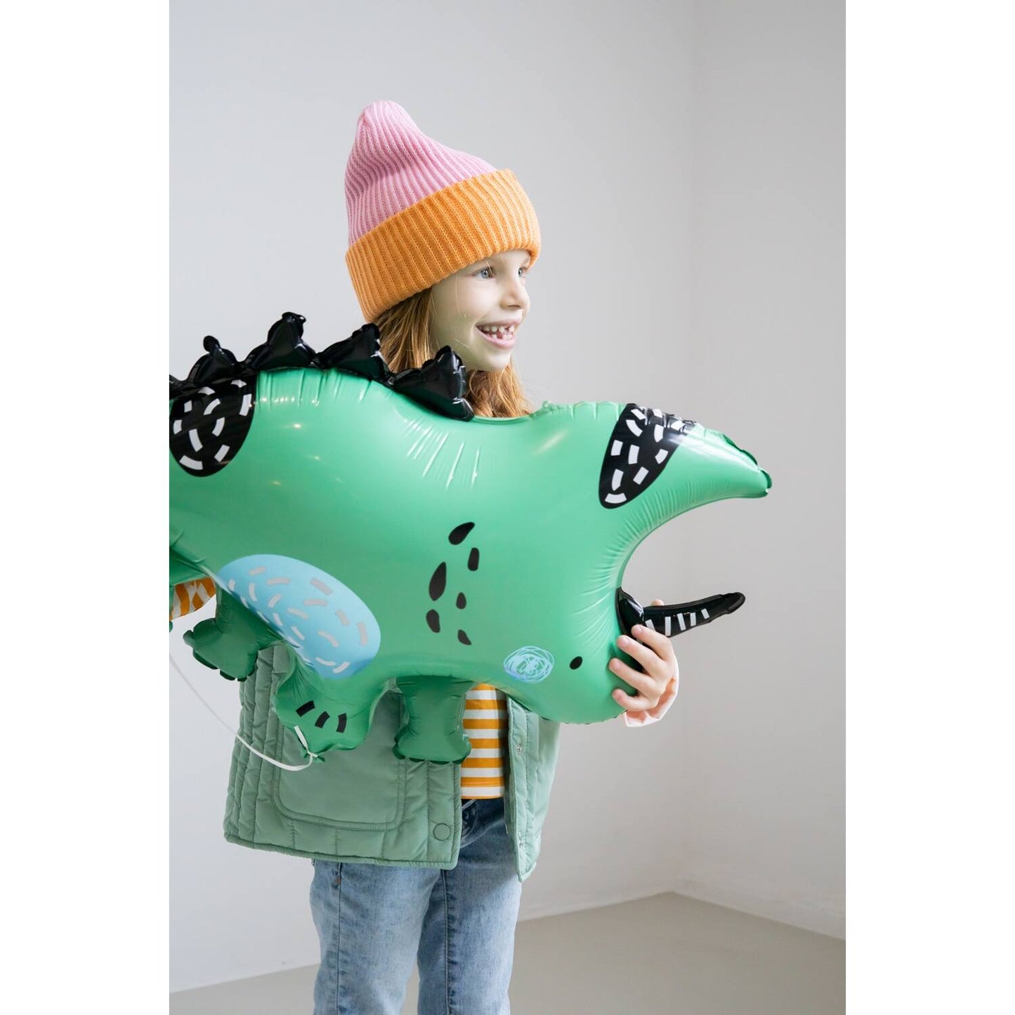 Foil Balloon - Shape - Dino Roars (76x44cm) - Anilas UK