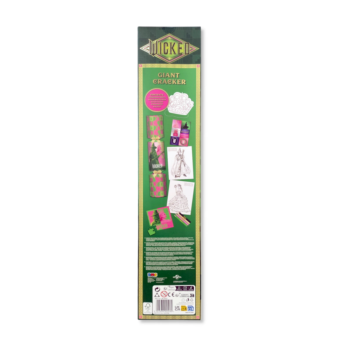 Wicked Giant Christmas Cracker 55cm