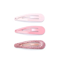 
              Pink Tonal Hair Bendies Snap Clips Sleepies Hair Accessories -4cm (Pack of 6) - Anilas UK
            