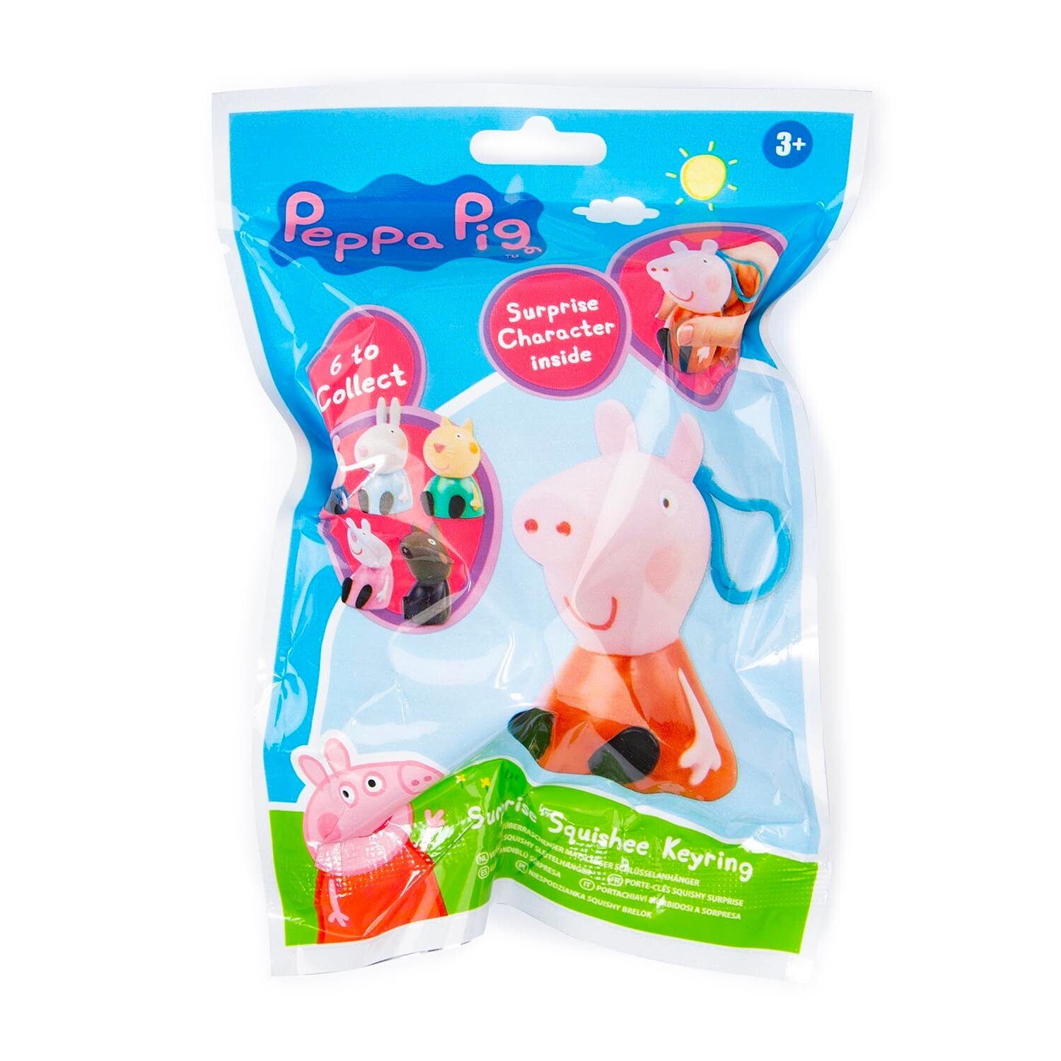 Peppa Pig Surprise Squishee Keyring - Anilas UK