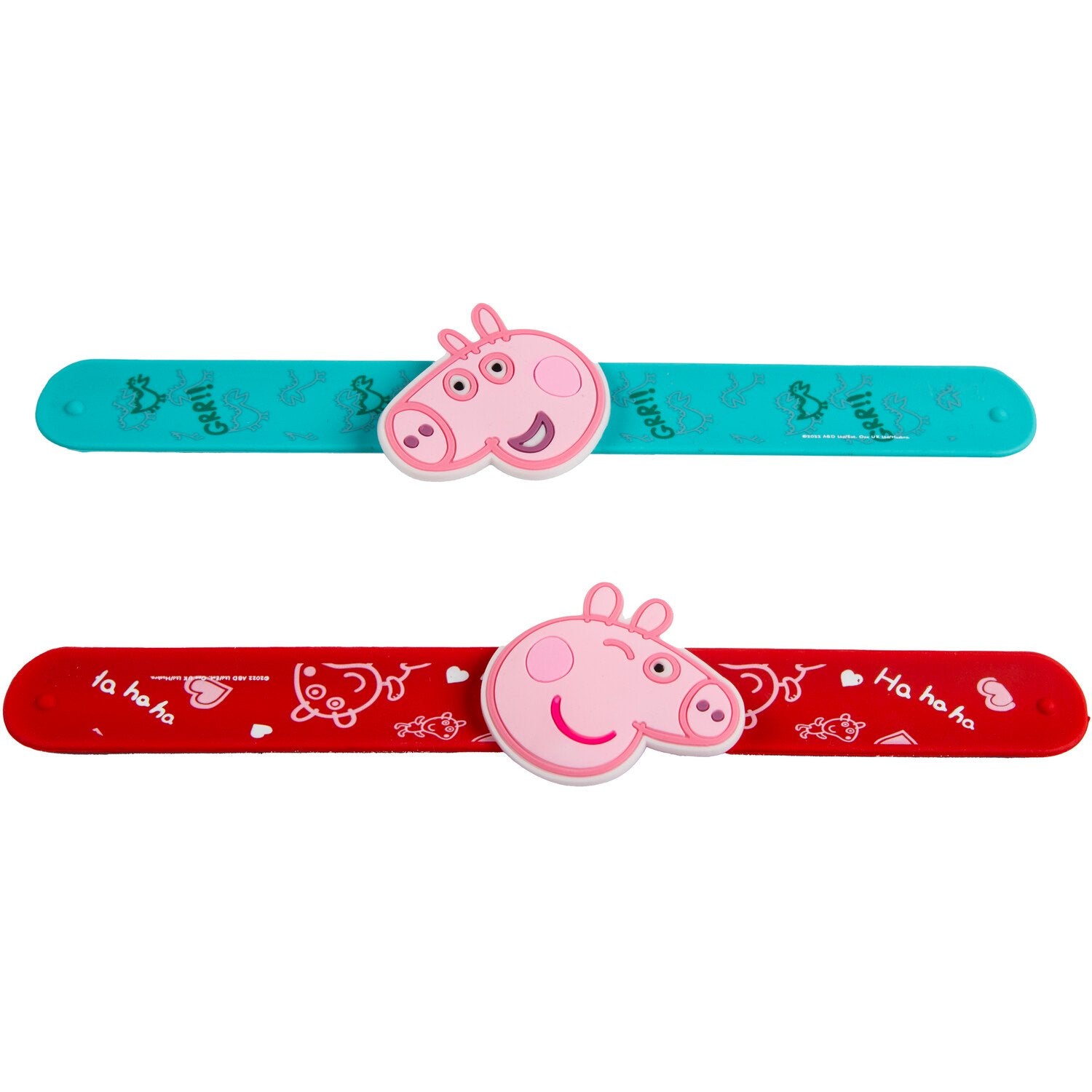 Peppa Pig Silicone Snap Band Bracelet - Anilas UK