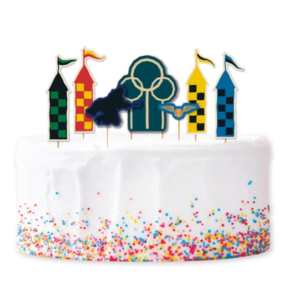 Harry Potter Houses Cake Topper Decoration Kit