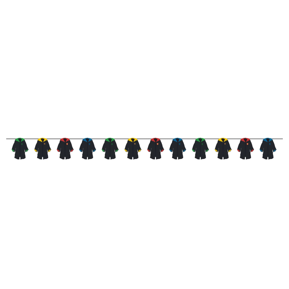 Harry Potter Houses Paper Cloak Party Banner