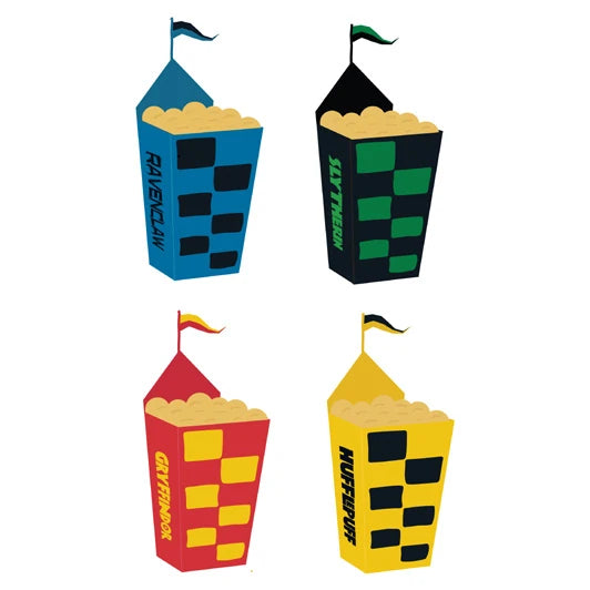 Harry Potter Party Popcorn Boxes (Pack of 8)