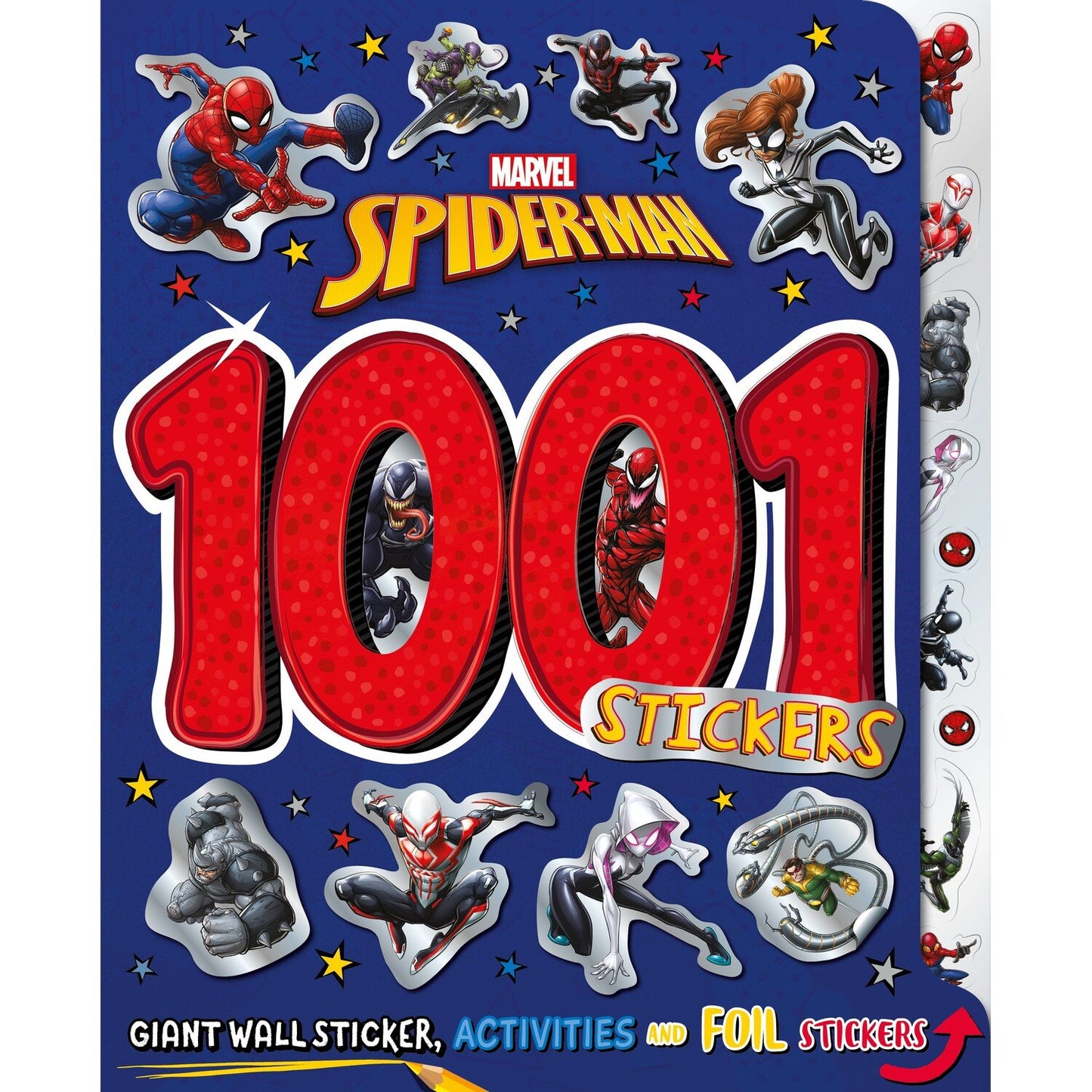 Marvel Spider-Man: 1001 Stickers - Anilas UK