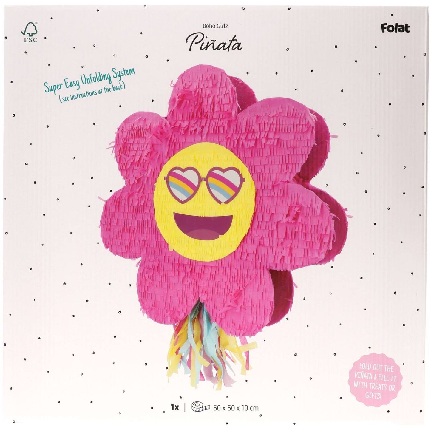 Piñata -  Boho Girlz  (31x45x10 cm) - Anilas UK