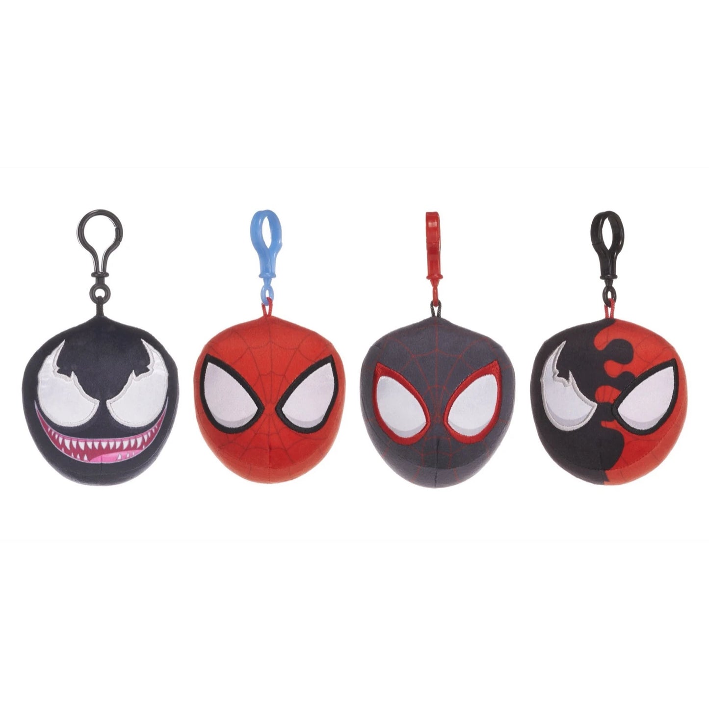 Plush SpiderMan Head Bagclips 9cm - Anilas UK