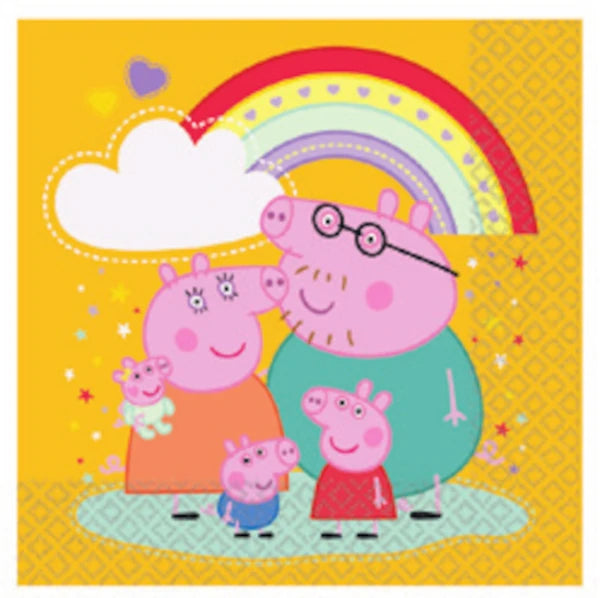 Anila's Peppa Pig Luncheon Party Pack for 16 people