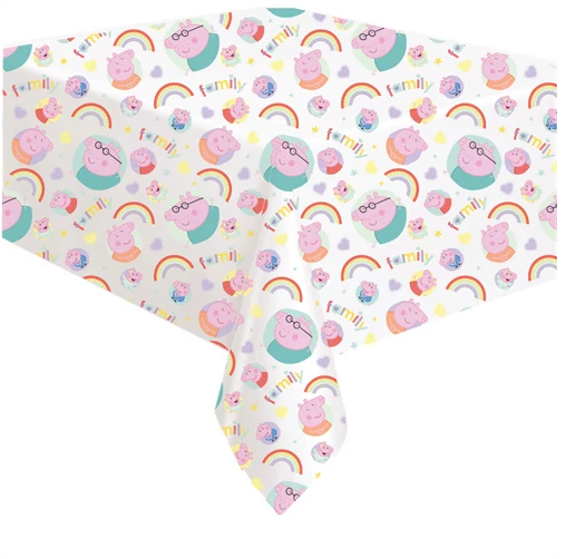 Peppa Pig Luncheon Paper Table Cover (137 x 213 cm)