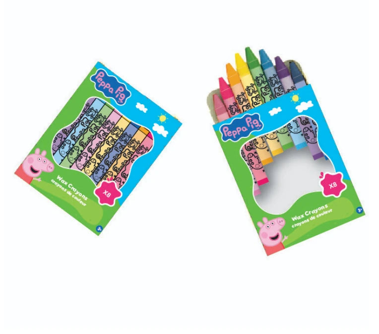 Peppa Pig Crayons Set  (Pack of 8)
