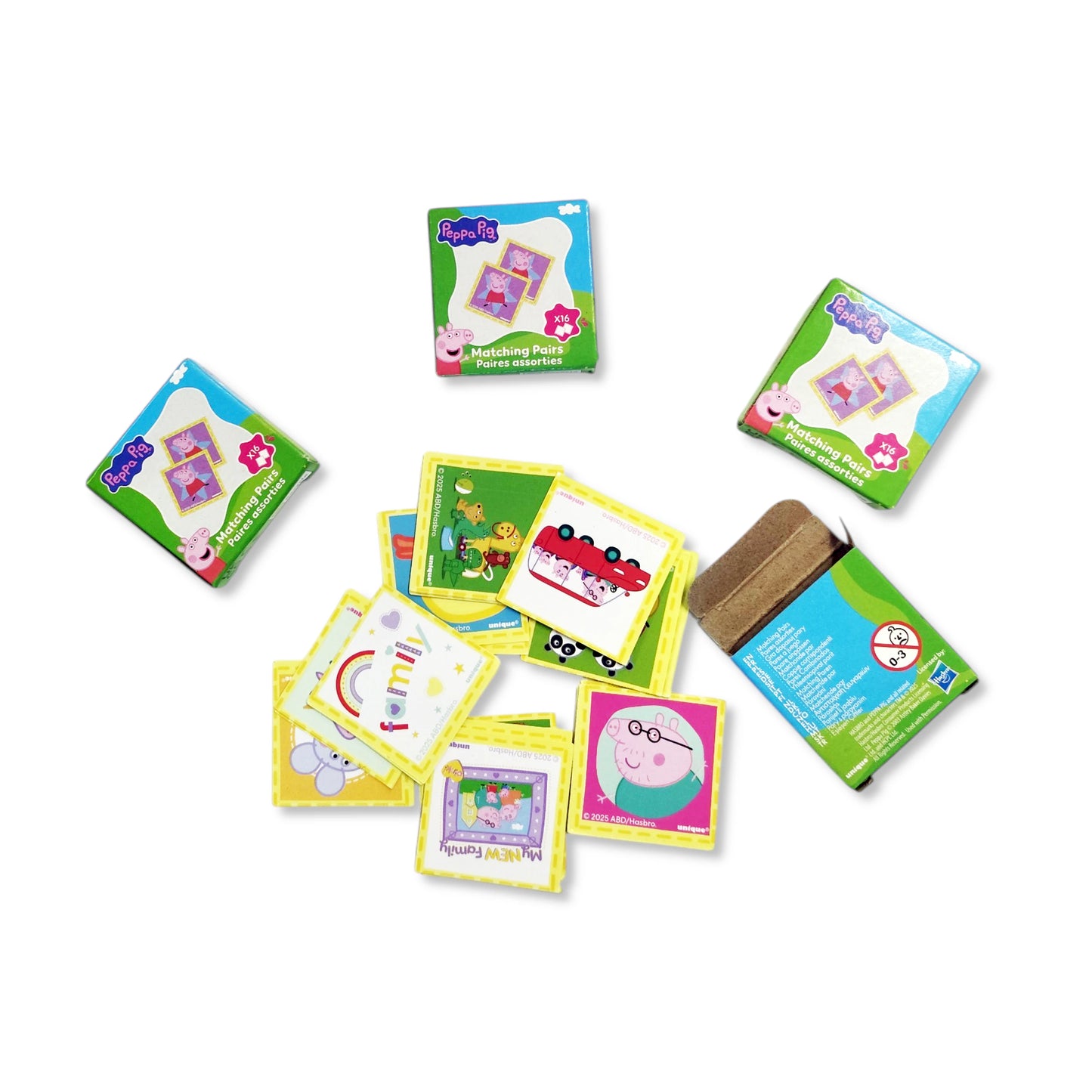 Peppa Pig Matching Pairs Snap Card Game (pack of 4)