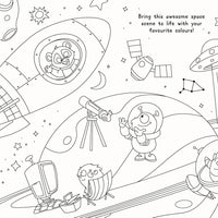 Glow Colouring: Space - Anilas UK