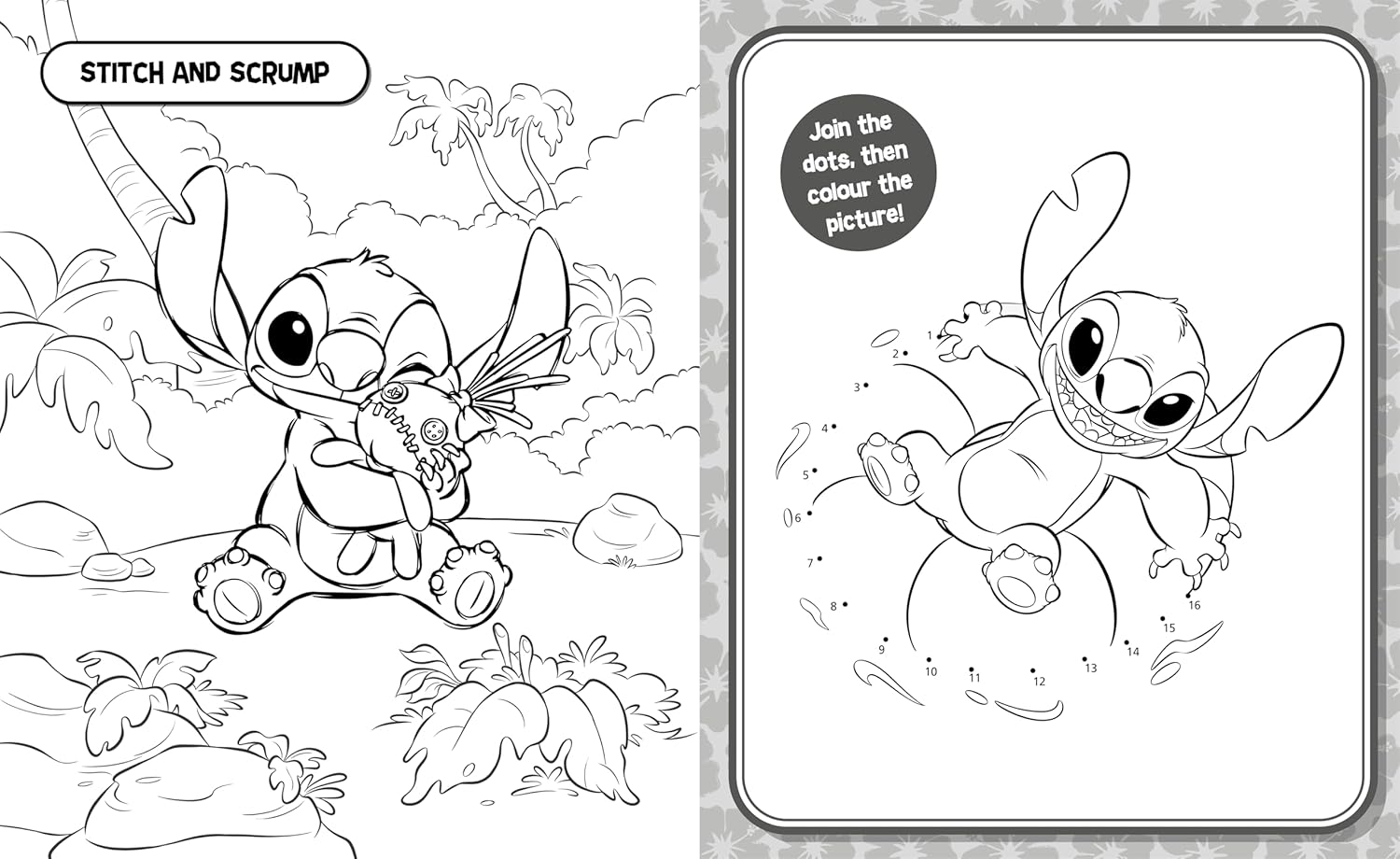 Disney Stitch: 5 in 1 Colouring - Anilas UK