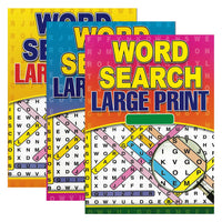 
              Large Print Word Search A4 Puzzle Book
            